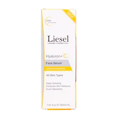 سرم ویتامین سی و هیالورونیک اسید لایسل | Hyaluron Plus C Face Serum - Liesel