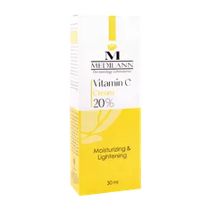 کرم مرطوب کننده ویتامین سی 20 درصد مدیلن | Medilann Vitamin C 20 Moisturizing And Lightening Cream
