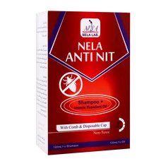 شامپو و روغن ضد شپش نلا | Nela Anti Nit Shampoo+Insect Repellent Oil
