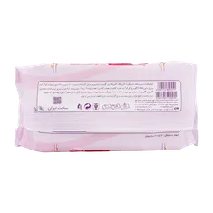 دستمال مرطوب نرم کننده کودک پنبه ریز 60 عددی | Moisturizing Baby wipes - Panberes