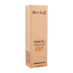 فلوئید ضد آفتاب بی رنگ پوست چرب SPF50 رویوال | UVB UVA High Protection Invisible Sun Fluid - Revival