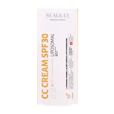 سی سی کرم متعادل کننده چربی پوست رنگی SPF30 سی گل | Acn Pro Vitamin C CC Cream Skin SPF 30 - Seagull