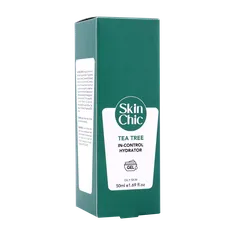 ژل کرم آبرسان پوست چرب درخت چای اسکین شیک | Skin Chic Tea Tree In Control Hydrator