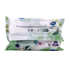 دستمال مرطوب وانیل تنو 60 عددی | Multi-purpose Vanilla-perfumed Wet Wipe - Teno