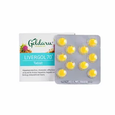 قرص لیورگل 70 گل دارو | Livergol 70 Tablet - Goldaru
