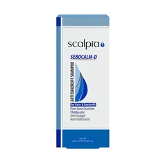 شامپو ضد شوره موهای خشک اسکالپیا | Sebocalm-D Anti-dandruff Shampoo for Dry Hair and Dandruff - Scalpia