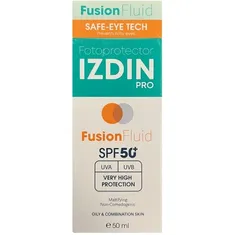 ضد آفتاب فیوژن فلوئید SPF50 ایزدین پرو پوست چرب | Fotoprotector Izdin Pro Flusion Fluid SPF 50 50ml