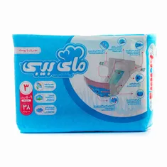 پوشک کامل بچه سایز 3 مای بیبی 38 عددی | 38-pcs Medium Size 3 Baby Diaper - My Baby