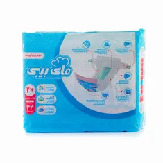 پوشک کامل بچه سایز مثبت 4 مای بیبی 32 عددی | 32-pcs Size 4 Large Baby Diaper - My Baby