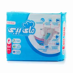 پوشک کامل بچه سایز 4 مای بیبی 34 عددی | 34-pcs Size 4 Large Baby Diaper - My Baby