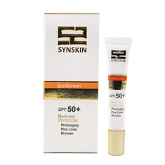 ژل کرم ضد آفتاب دور چشم SPF50 ساین اسکین | Sunscreen Eye Contour Gel-cream SPF 50 - Synskin