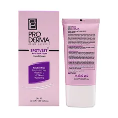کرم روشن کننده و ضد لک دست اسپات وست پرودرما | Spotvest Brightening and Anti-dark Spots Hand Cream - Pro Derma