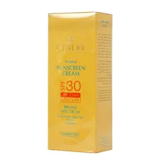 کرم ضد آفتاب بی رنگ SPF30 پوست حساس سینره | Mineral Colorless Sunscreen Cream SPF 30 for Sensitive Fragile Skin and Kids - Cinere