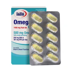 کپسول امگا 3 یوروویتال 30 عددی | Omega-3 Capsule - Eurho vital