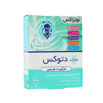 تصویر کپسول دتوکس نوتراکس