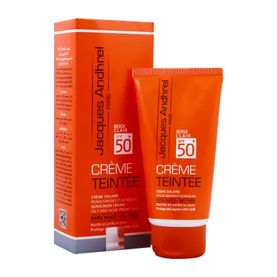 تصویر کرم ضد آفتاب SPF 50 پوست چرب و مستعد آکنه ژاک آندرل