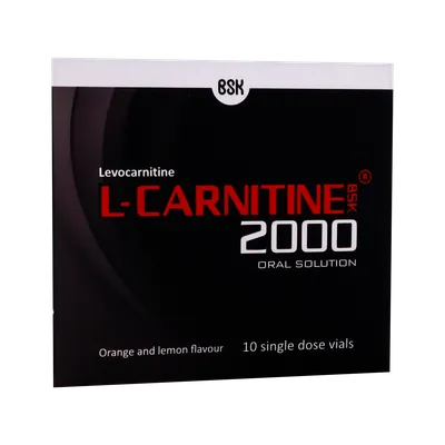 تصویر محلول خوراکی ال‌ کارنیتین 2000 بی اس کی
