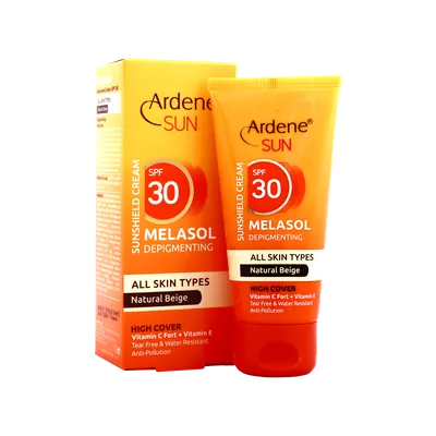 تصویر ضد آفتاب رنگی SPF30 ملاسول آردن