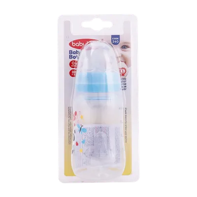 تصویر شیشه شیر بیبی لند کد 240 ضد نفخ 0 تا 6 ماهگی