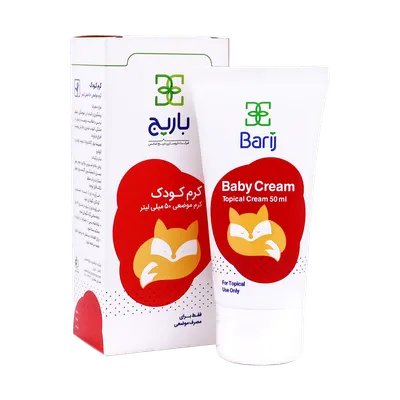 تصویر کرم موضعی کودک باریج اسانس 50 میلی لیتری