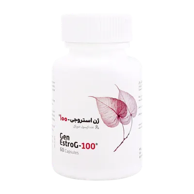 تصویر کپسول ژن استروجی 100 بهستان بهداشت تسکین یائسگی