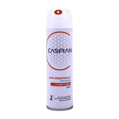تصویر اسپری ضد تعریق زنانه کاسپین Soft Dry