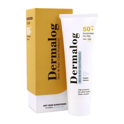 تصویر کرم ضد آفتاب پوست خشک SPF 50 درمالوگ