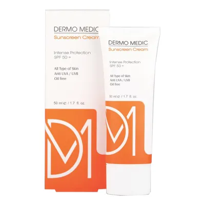 تصویر کرم ضد آفتاب SPF 50 درمومدیک