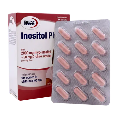 تصویر کپسول اینوزیتول پلاس یوروویتال 60 عددی