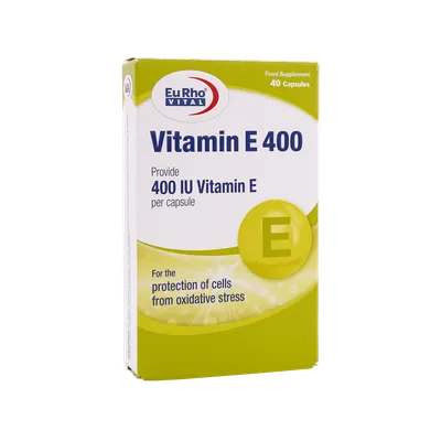 تصویر سافت ژل ویتامین ای 400 یوروویتال