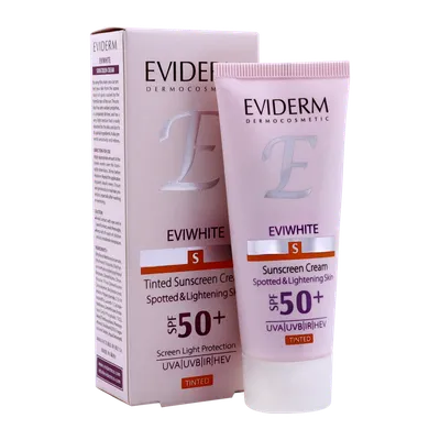 تصویر کرم ضد آفتاب رنگی SPF 50 پوست‌ دارای لک اوی وایت اویدرم