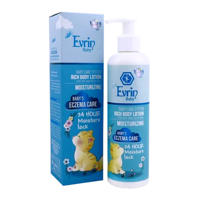 تصویر لوسیون بدن بچه اورین پوست خشک 300 میلی لیتری