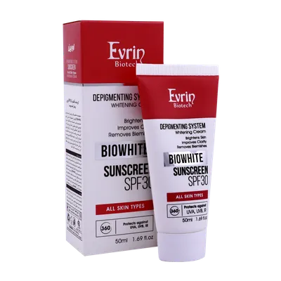 تصویر کرم ضد آفتاب روشن کننده پوست بایووایت SPF 30 اورین 