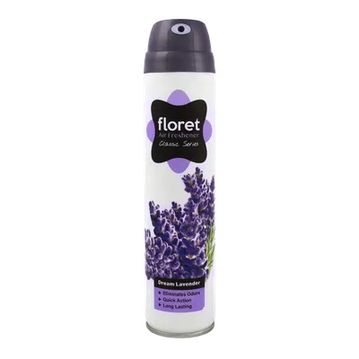 تصویر  اسپری خوشبو کننده هوا فلورت Dream Lavender سری کلاسیک 