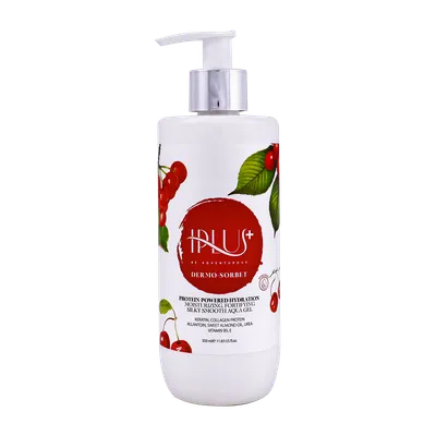 تصویر ژل آبرسان کراتین و کلاژن هیدرولیز شده آی پلاس 350 میلی لیتری