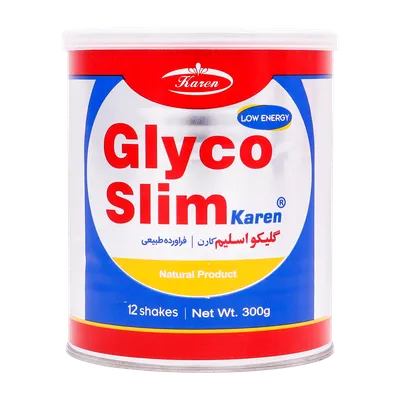 تصویر پودر گلیکو اسلیم کارن 300 گرمی