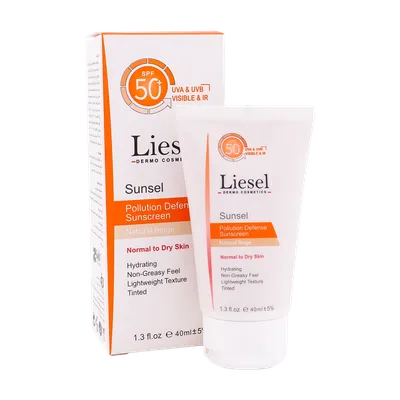 تصویر کرم ضد آفتاب SPF 50 پوست خشک و نرمال سانسل لایسل 