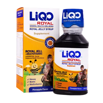 تصویر شربت رویال ژلی لیکو رویال ابیان فارمد 250 میلی لیتری