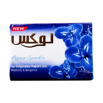 تصویر صابون لوکس با رایحه نیلوفر آبی و ترنج 