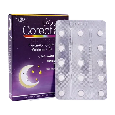 تصویر قرص تنظیم خواب کورکتیا نیچرز اونلی