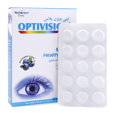 تصویر قرص اپتی ویژن پلاس نیچرز اونلی
