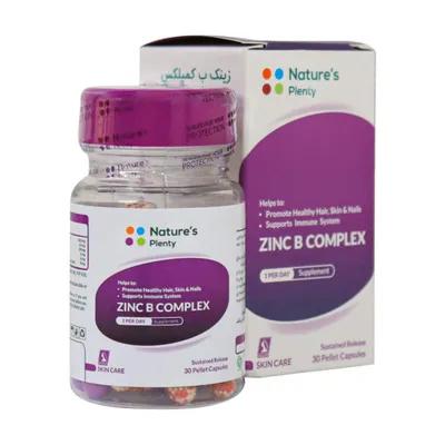 تصویر کپسول زینک ب کمپلکس نیچرز پلنتی