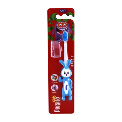 تصویر مسواک نرم کودک Rabbit پرسیکا 2 تا 7 سال کد P313