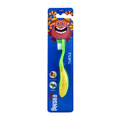 تصویر مسواک نرم کودک Turtle پرسیکا 2 تا 4 سال کد P315