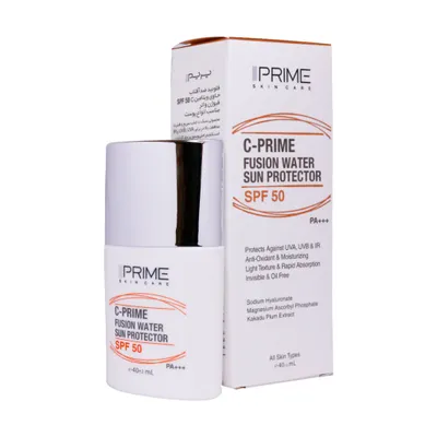 تصویر فلوئید ضد آفتاب SPF 50 حاوی ویتامین سی پرایم