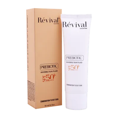 تصویر فلوئید ضد آفتاب SPF 50 پوست چرب رویوال