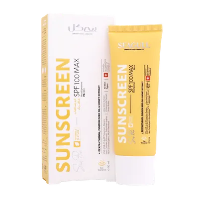 تصویر کرم ضد آفتاب بی رنگ SPF 100 سی گل 50 میلی لیتری
