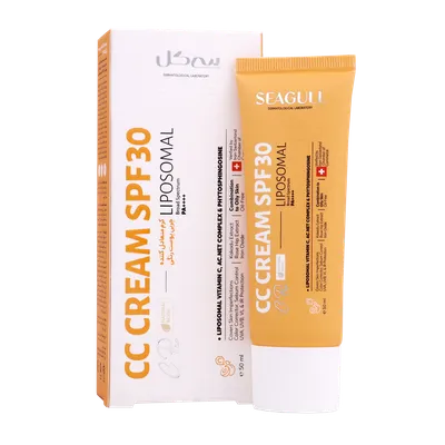 تصویر کرم رنگی متعادل کننده چربی SPF30 سی گل