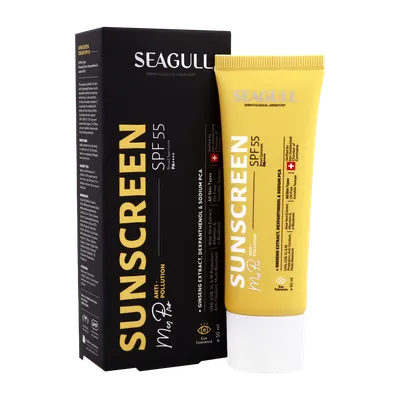 تصویر کرم ضد آفتاب SPF 55 بی رنگ مردانه سی گل 