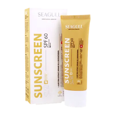 تصویر کرم ضد آفتاب بی رنگ SPF 60 سی گل 50 میلی لیتری